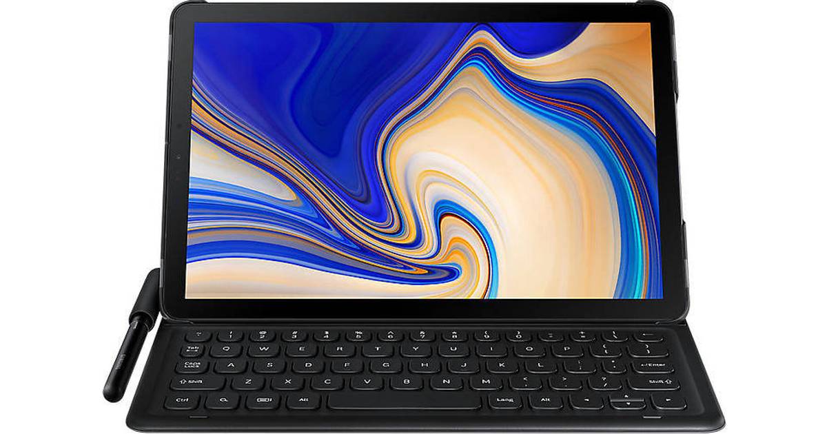 Samsung Galaxy Tab S4 Book Cover Keyboard • Priser »