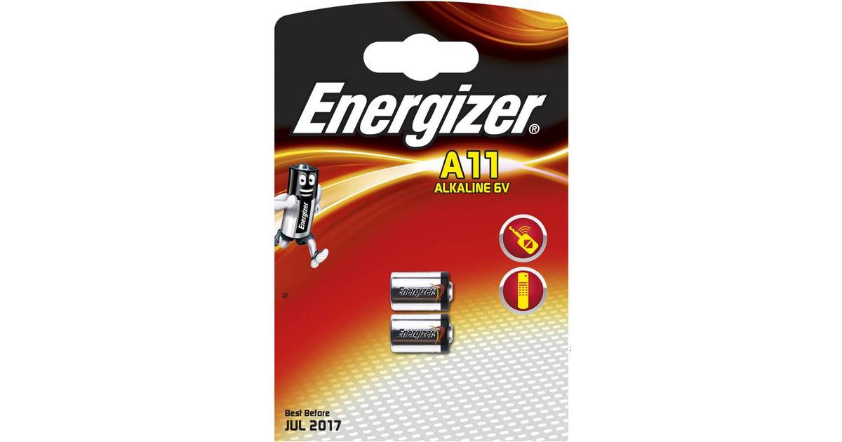 Energizer E11A 2-pack • Se priser (33 butiker) • Jämför alltid