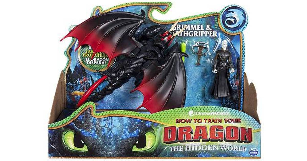 Spin Master How to Train Your Dragon Grimmel & Deathgripper • Pris »