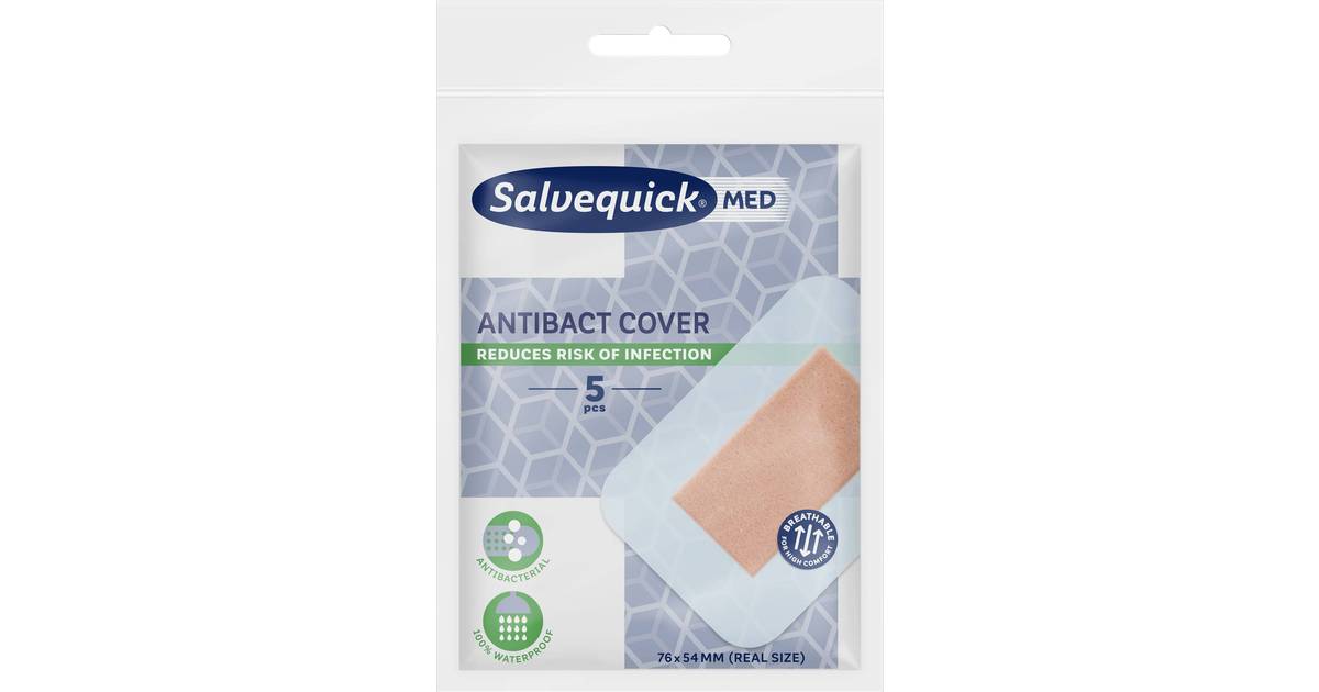 Salvequick Antibact Cover 5-pack • Se priser (11 butiker) »