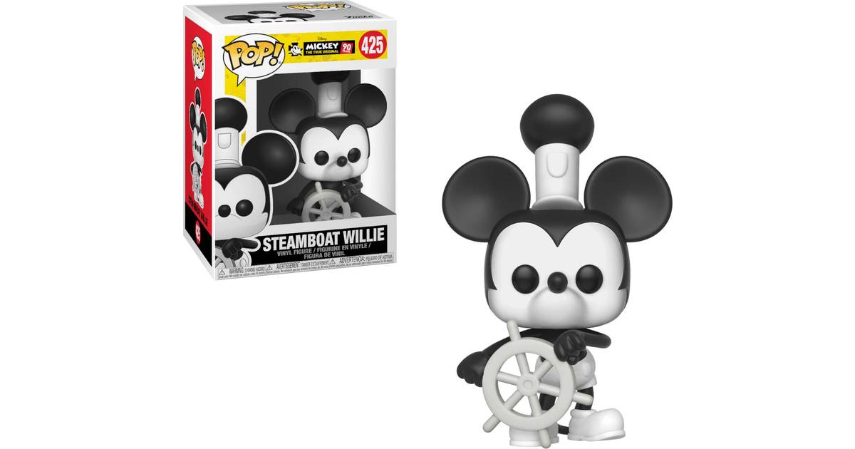 Funko Pop! Disney Mickey's 90th Birthday Steamboat Willie • Se ...