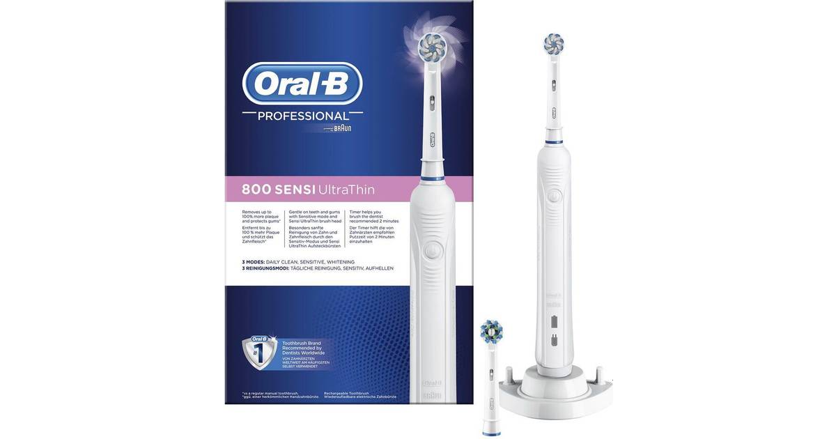 Oral-B Pro 800 • Se det lägsta priset (11 butiker) hos PriceRunner »