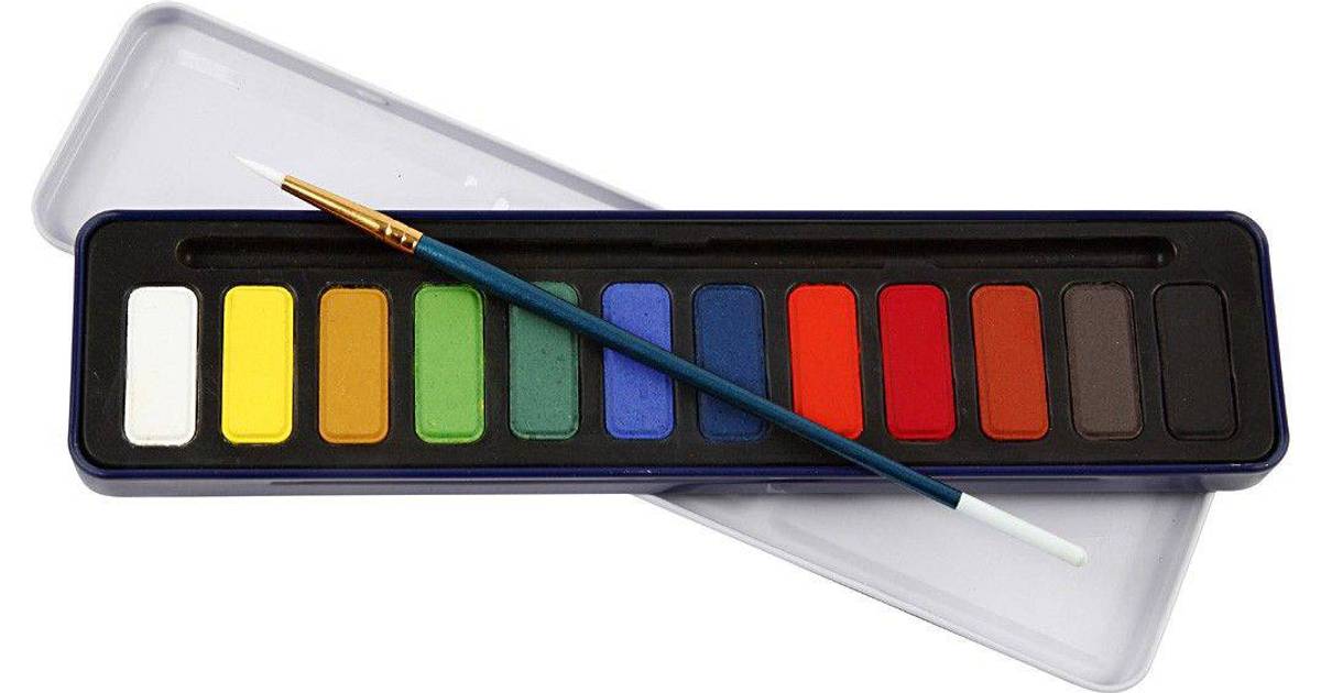 Colortime Watercolor Paint Set • Se pris (9 butiker) hos PriceRunner »
