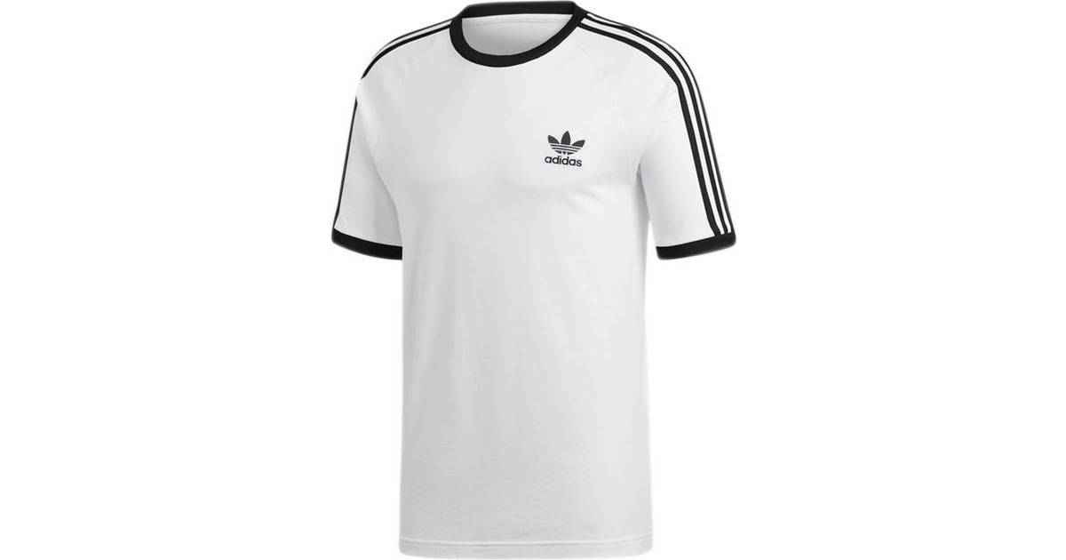 Adidas 3-Stripes T-shirt - White • Se lägsta pris nu