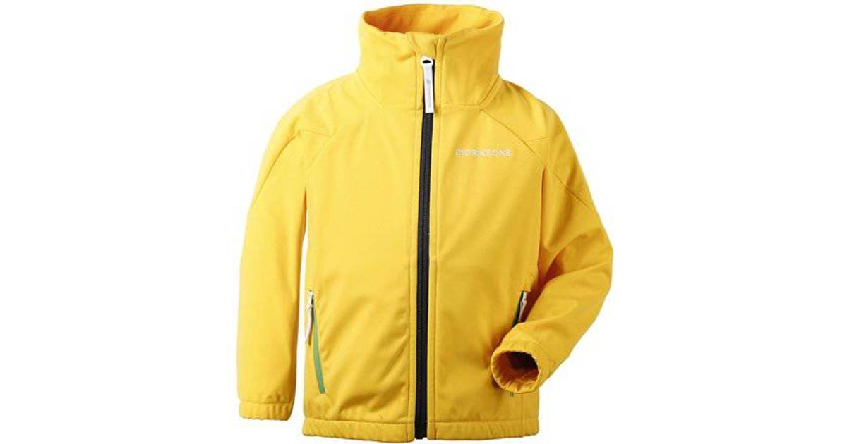 Didriksons Vinden Softshell Jacket - Yellow (502345-050) • Se priser »