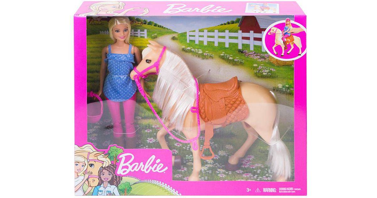 Barbie Horse & Doll FXH13 (15 butiker) • PriceRunner »