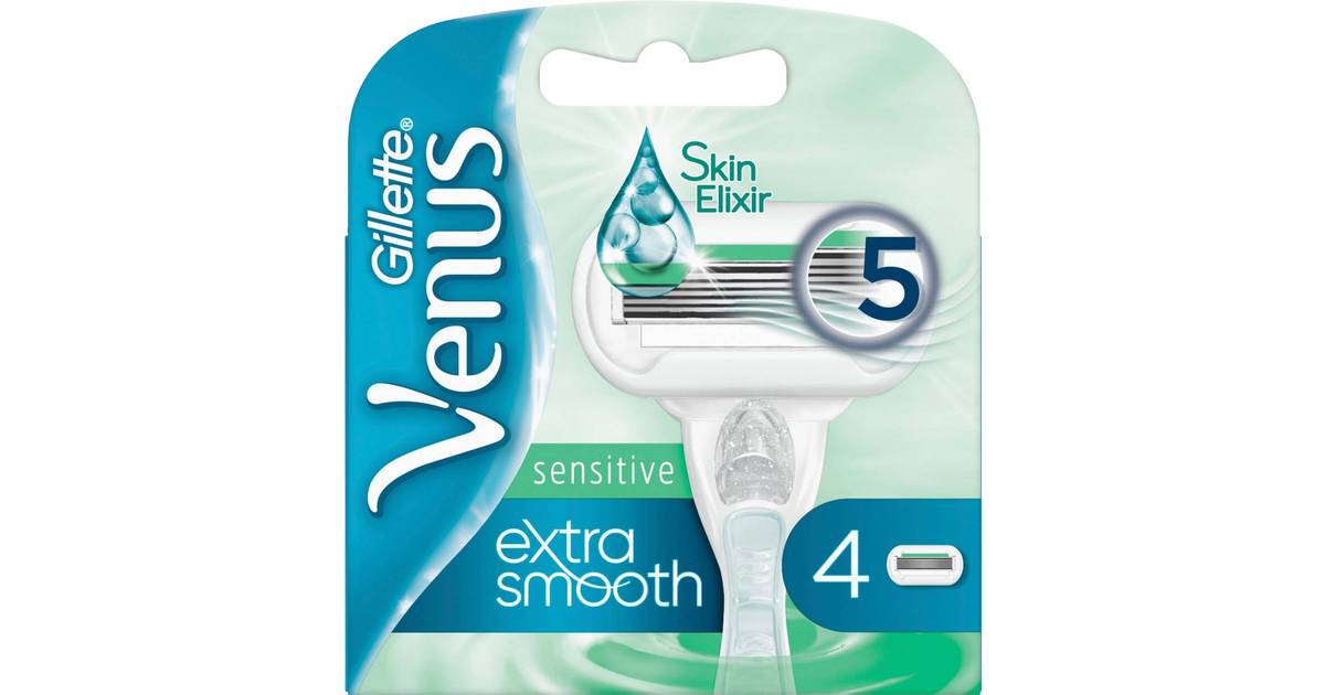 Gillette Venus Extra Smooth Sensitive 4-pack • Pris »