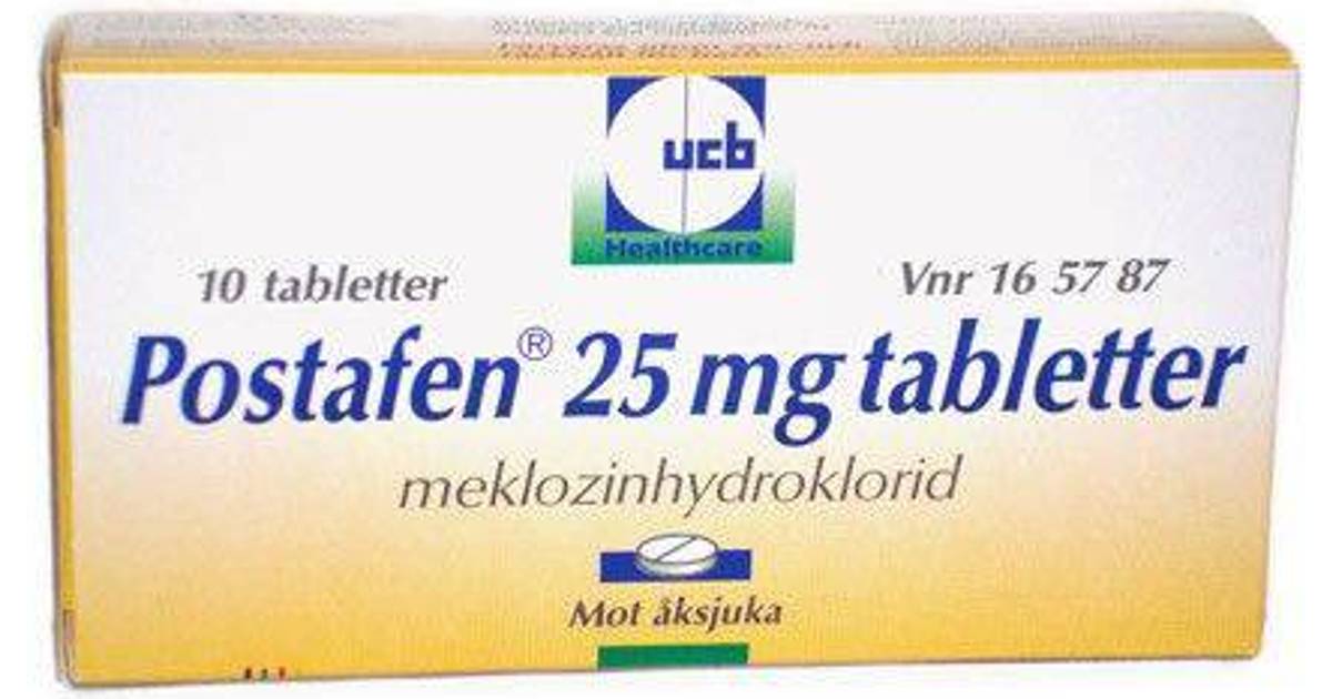 Postafen 25mg 10 st Tablett (3 butiker) • PriceRunner »