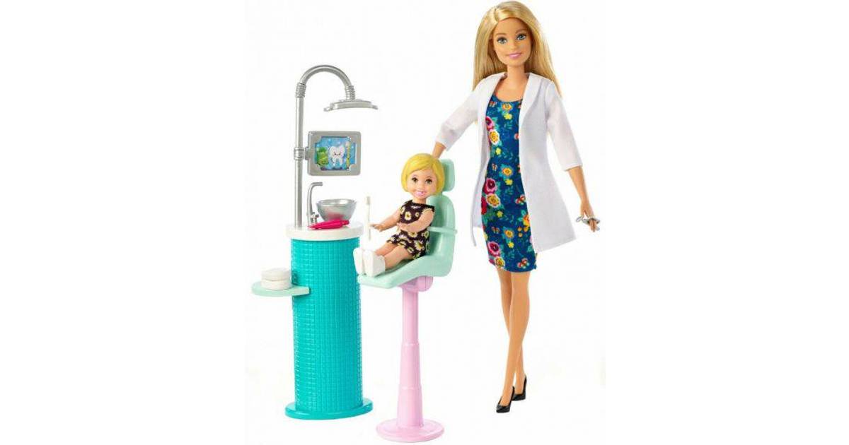 Barbie Dentist Doll & Playset FXP16 • PriceRunner »