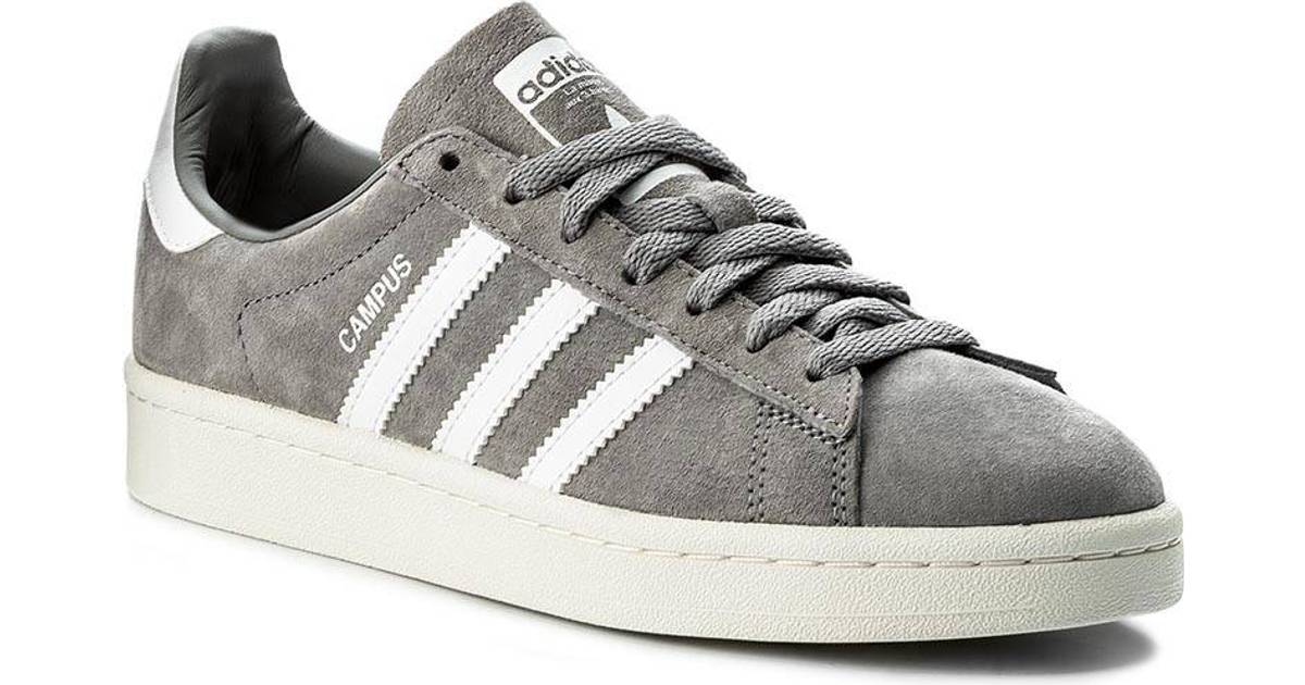 Adidas Campus - White/Grey • Se pris (15 butiker) hos PriceRunner »