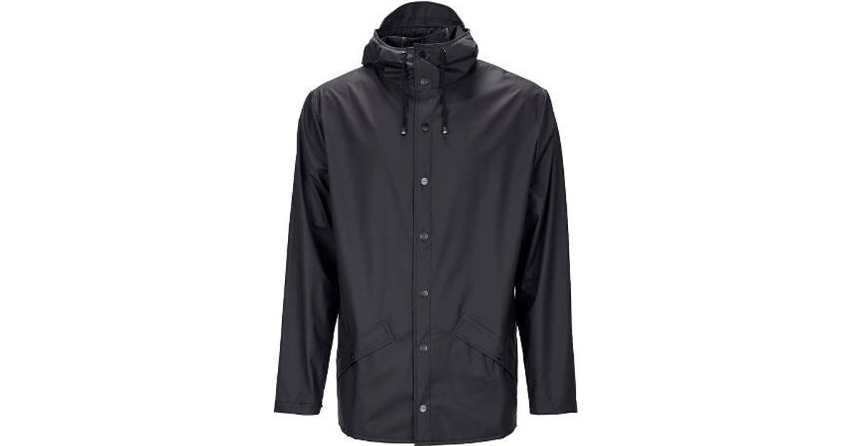 Rains Jacket Unisex - Black (23 butiker) • PriceRunner »
