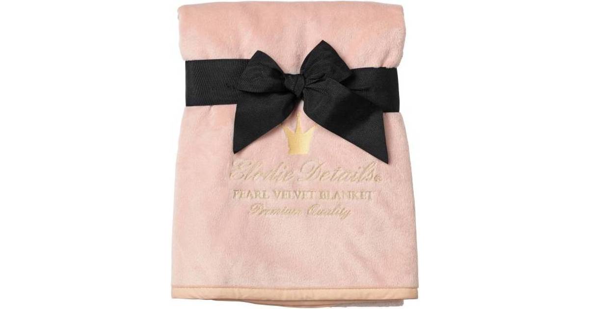 Elodie Details Pärlsammetsfilt Powder Pink • Priser »