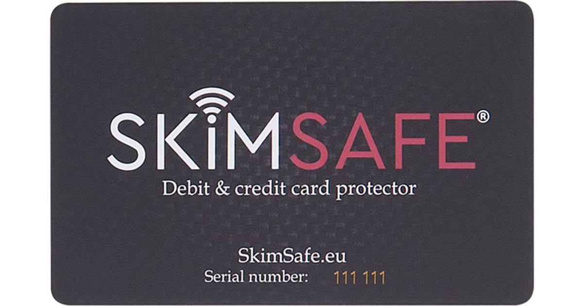 Skimsafe Protection Card - Black (16 butiker) • Priser »