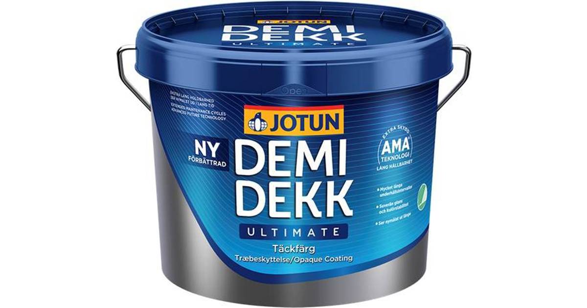 Jotun Demidekk Ultimate Träfärg Vit 3L - Hitta bästa pris ...