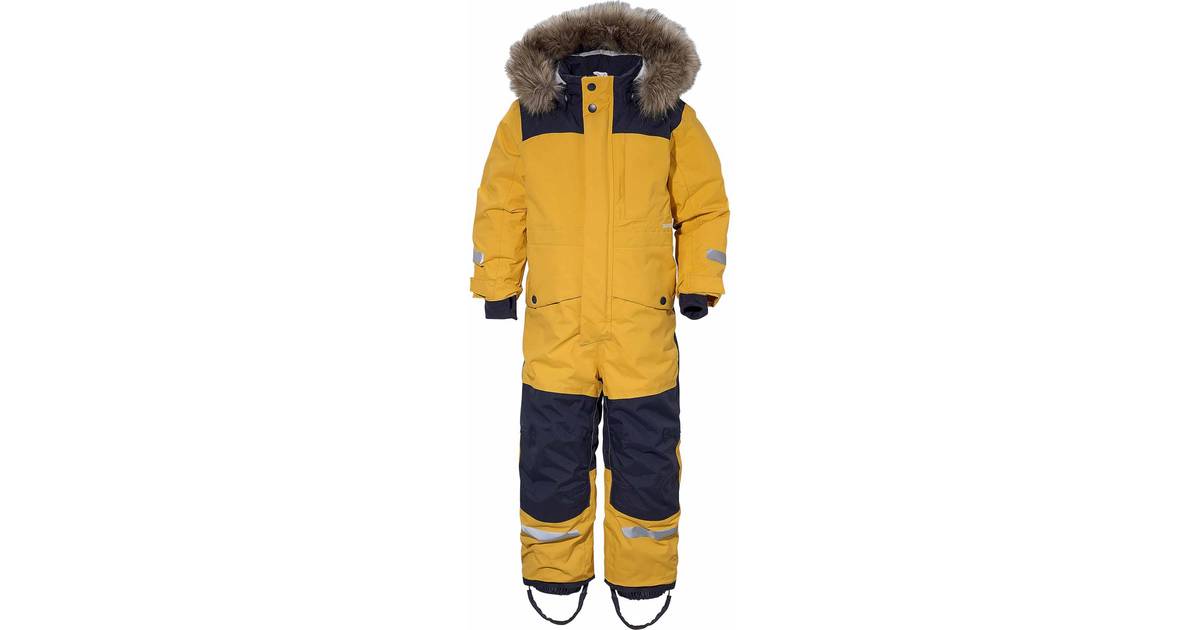 Didriksons Björnen Kid's Coverall - Oat Yellow (502677-321)