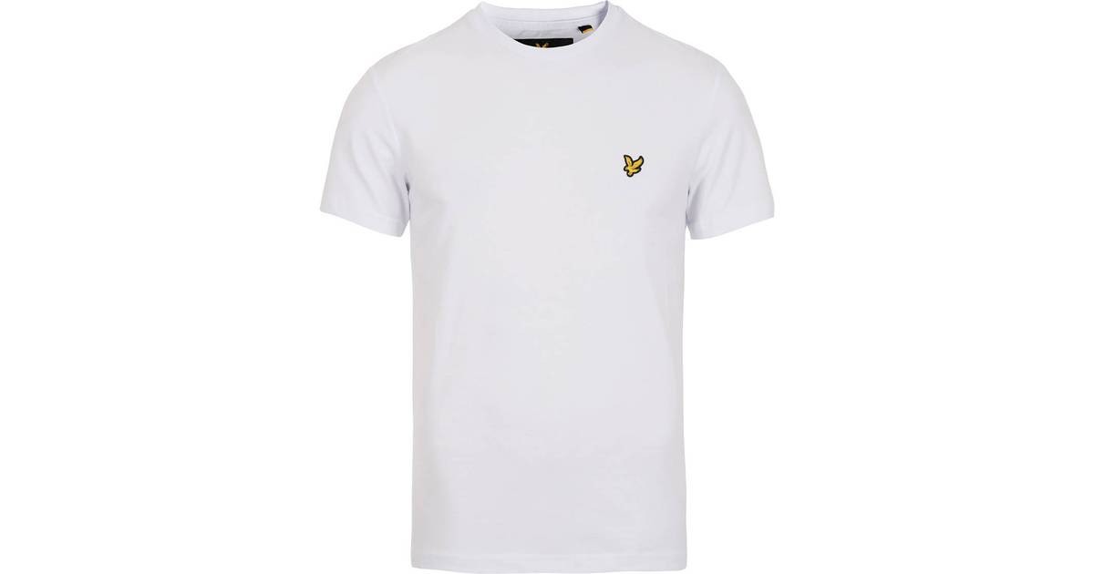 Lyle & Scott Plain T-shirt - White • Se lägsta pris nu