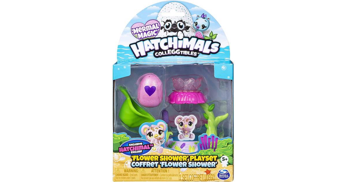 hatchimals flower shower