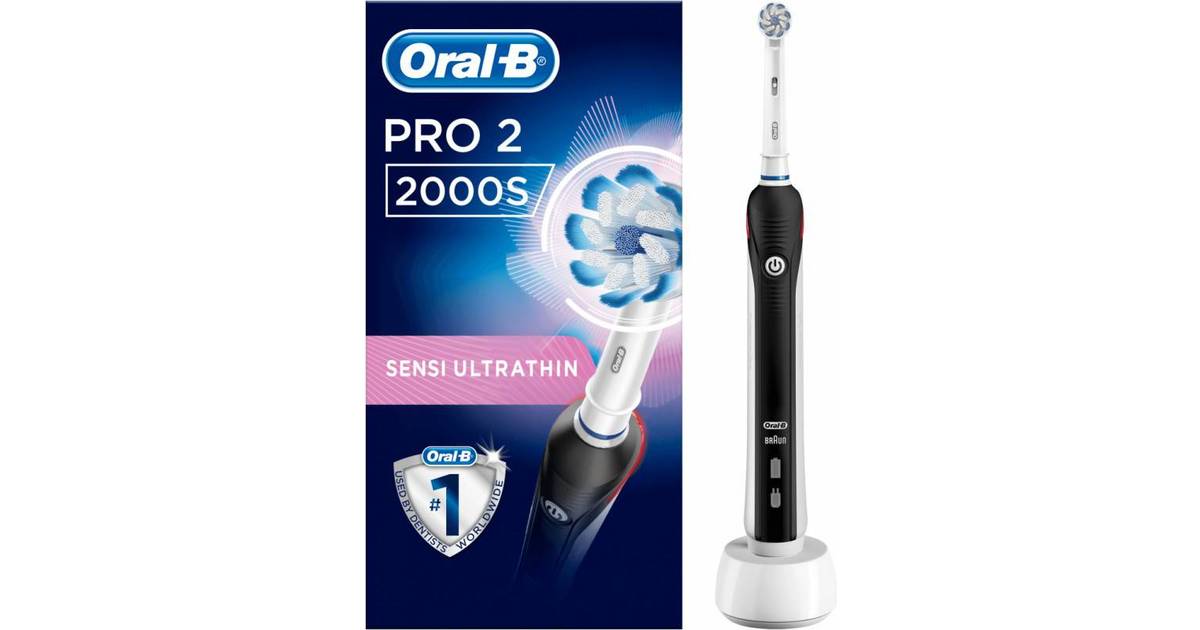 Oral-B Pro 2 2000S Sensi Ultrathin • Se priser (14 butiker) »