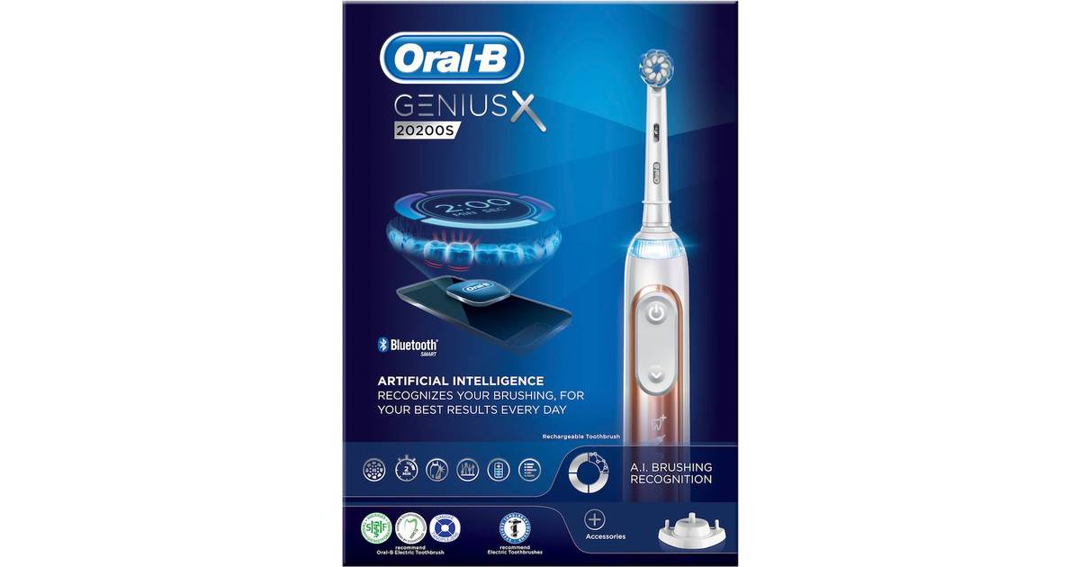 Oral-B Genius X 20200S (20 butiker) • Se PriceRunner »
