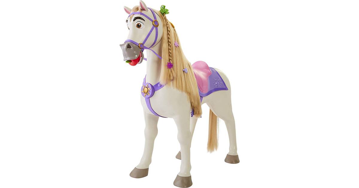 Disney Princess Playdate Maximus Horse with Sounds 80cm • Pris »