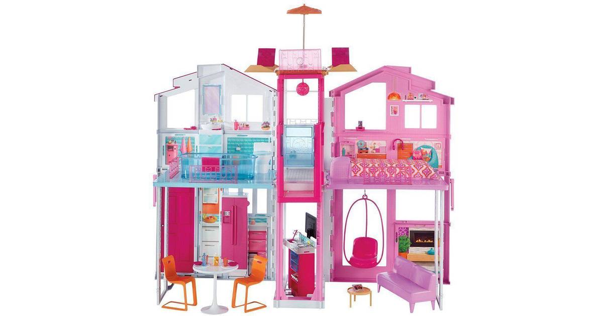 Mattel Barbie Malibu Townhouse Dockhus • Se priser (3 butiker) »