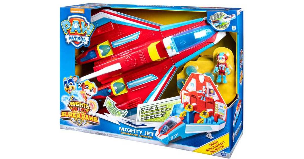 Spin Master Paw Patrol Mighty Jet Command Center • Pris »