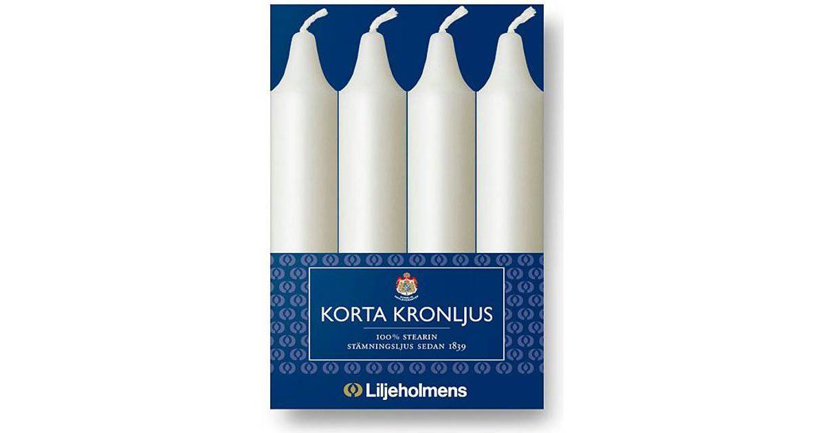 Liljeholmens Kronljus 13.5cm 4-pack Tillbehör ljusstakar • Se priser »
