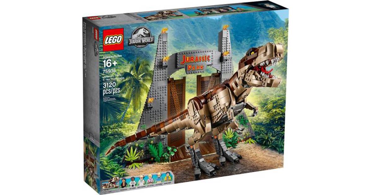 Lego Jurassic Park: T. rex Rampage 75936 • Se pris »