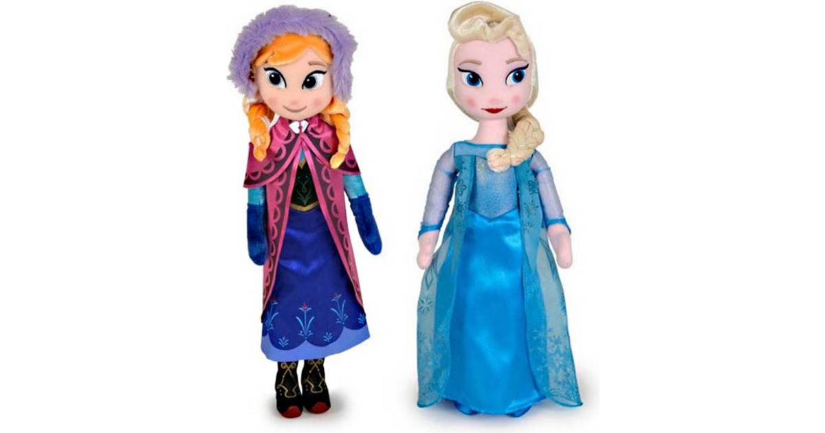 Frozen Frost Elsa & Anna Mjukis Doll 40cm • Priser »