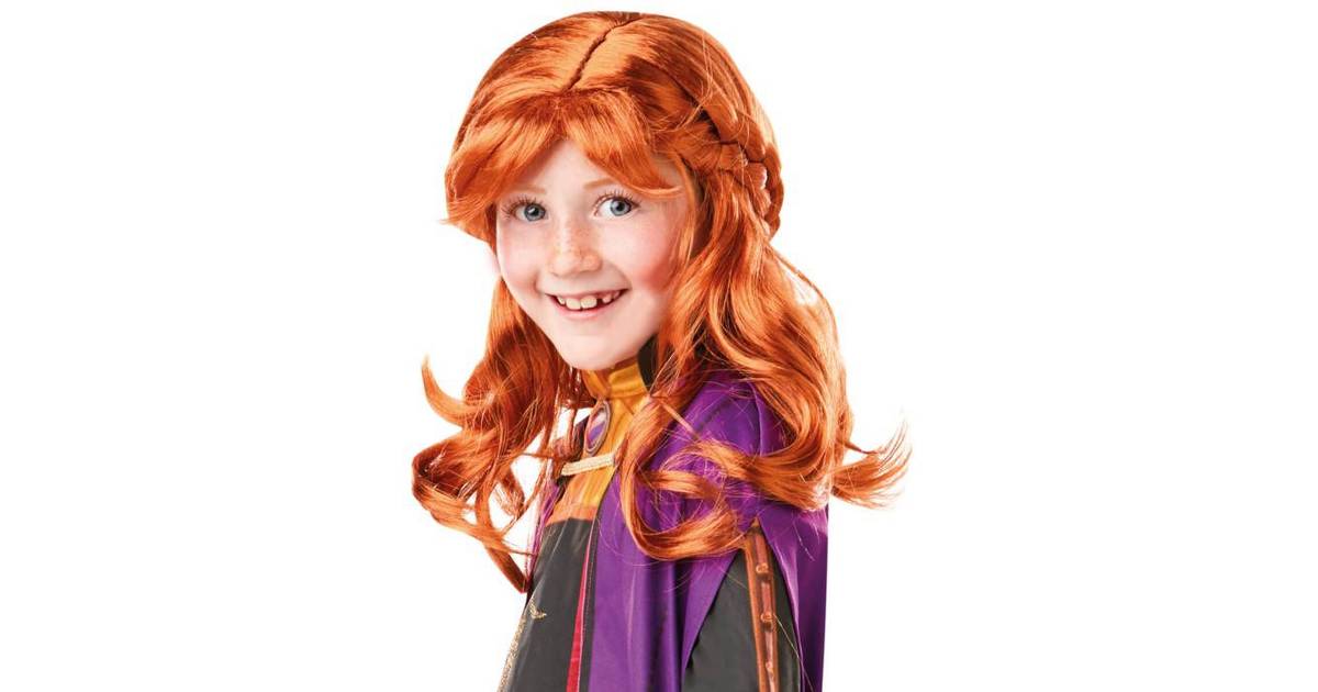 Rubies Anna Frozen 2 Wig Child • Se priser (5 butiker) »