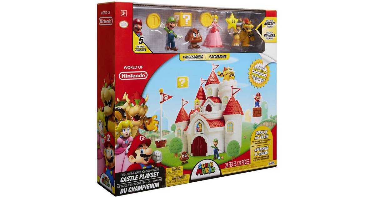 Nintendo Super Mario Deluxe Mushroom Kingdom Castle