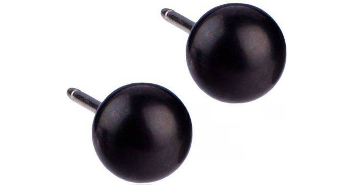 Blomdahl Ball Earrings - Black • Se lägsta pris (6 butiker)