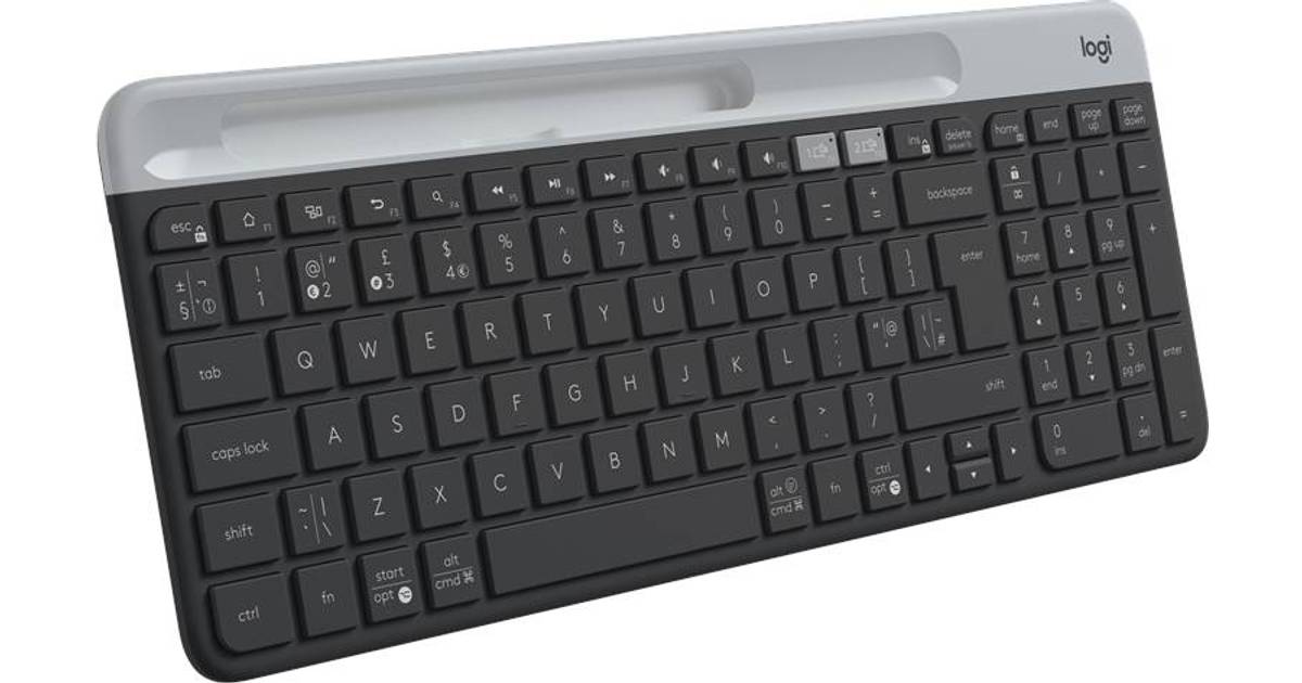 Logitech Slim Multi-Device Wireless Keyboard K580 (Nordic) • Pris »