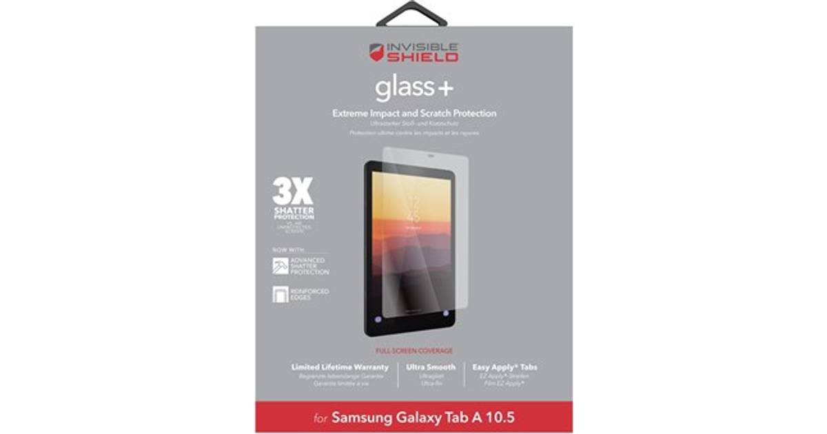 Zagg InvisibleSHIELD Glass+ (Samsung Galaxy Tab A 10.5) - Hitta ...