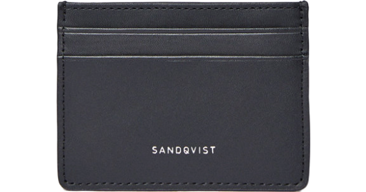 Sandqvist Fred Wallet - Black (2 butiker) • Se priser »