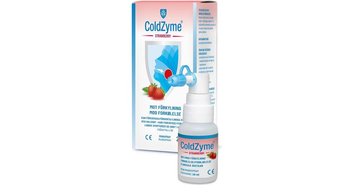 ColdZyme Strawberry 20ml • Se pris (12 butiker) hos PriceRunner »