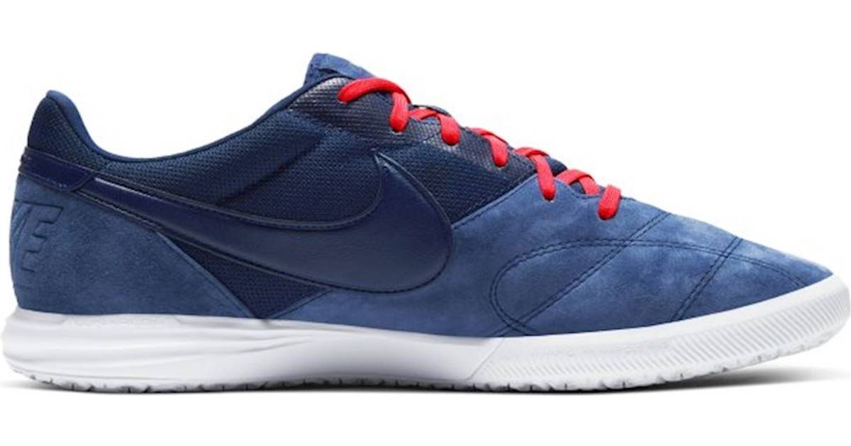 Nike Premier 2 Sala IC M - Blue Void/Laser Crimson/White/Blue Void • Se  priser »