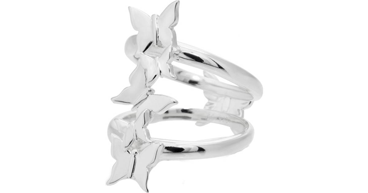 Gynning Jewelry Butterfly Love Ring - Silver • Pris »