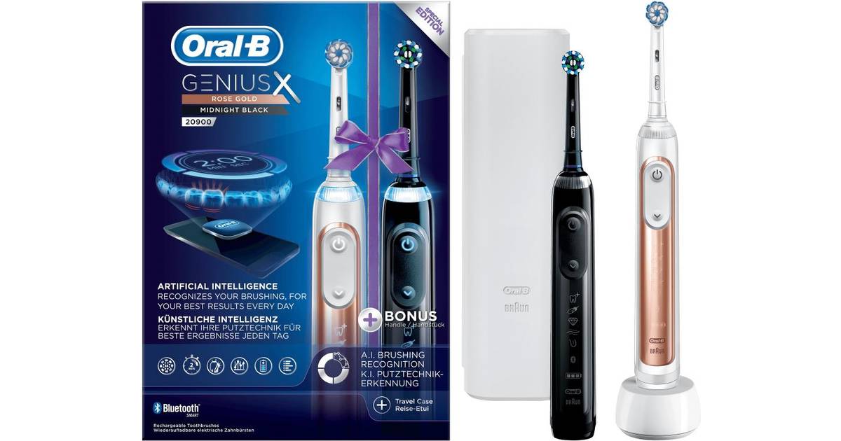 Oral-B Genius X 20900 Duo (2 butiker) • PriceRunner »