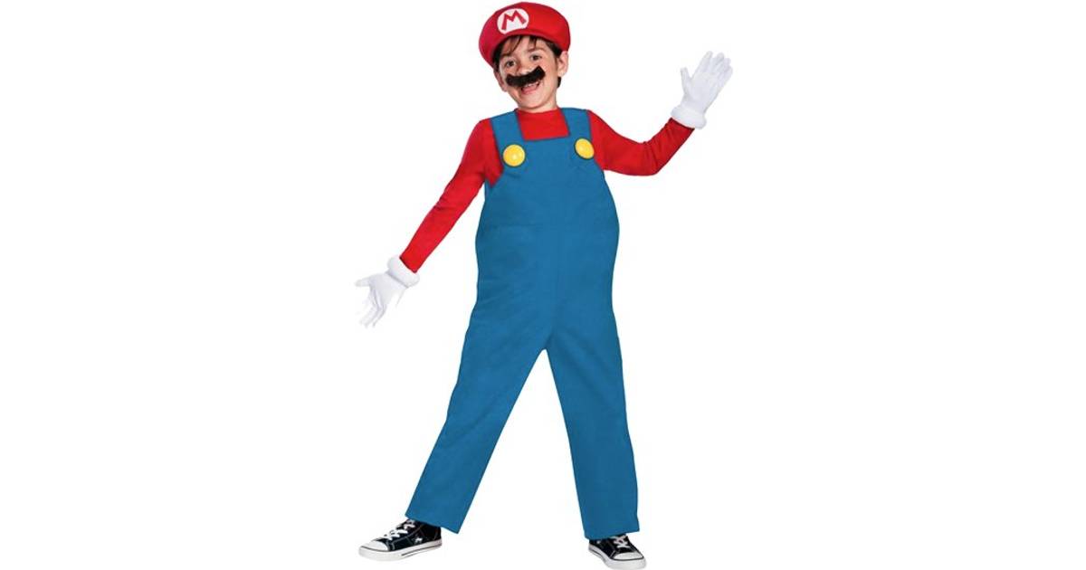 Disguise Super Mario Deluxe Born Kostume • Se priser (2 butiker) »