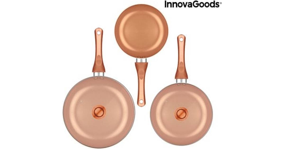 InnovaGoods Copper-Effect Set med lock 5 delar • Pris »