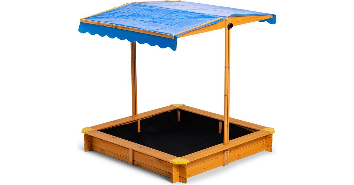 Woodlii Sandbox with Cover & Sunroof • PriceRunner »