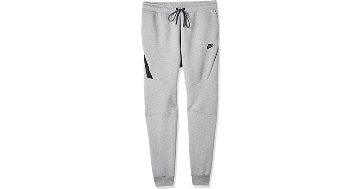 Nike Tech Fleece Men - Dark Grey Heather/Black • Pris »