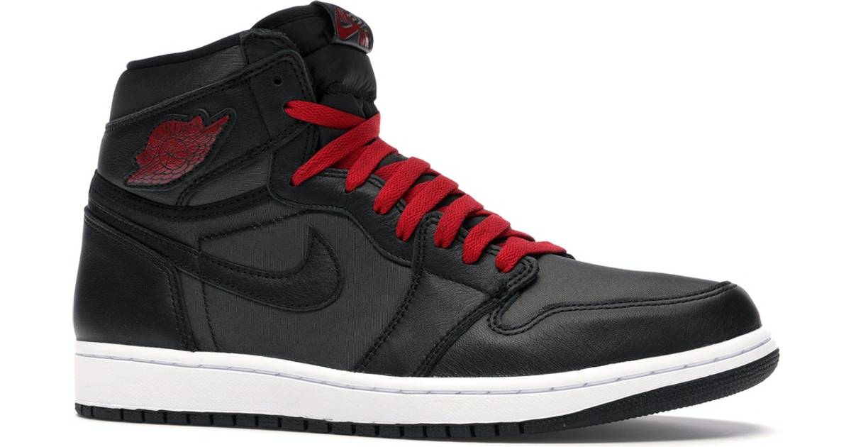 Nike Air Jordan 1 Retro High OG M - Black Satin • Se priser (2 butiker) »
