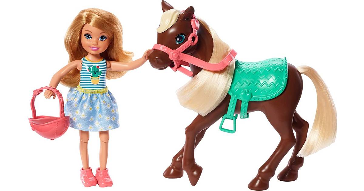 Barbie Club Chelsea Doll & Horse GHV78 • Se priser »