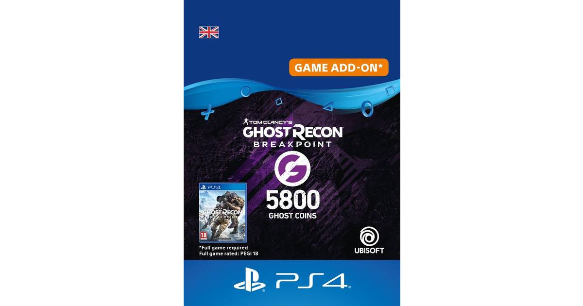 Ubisoft Ghost Recon: Breakpoint - 4800+1000 Coins - PS4