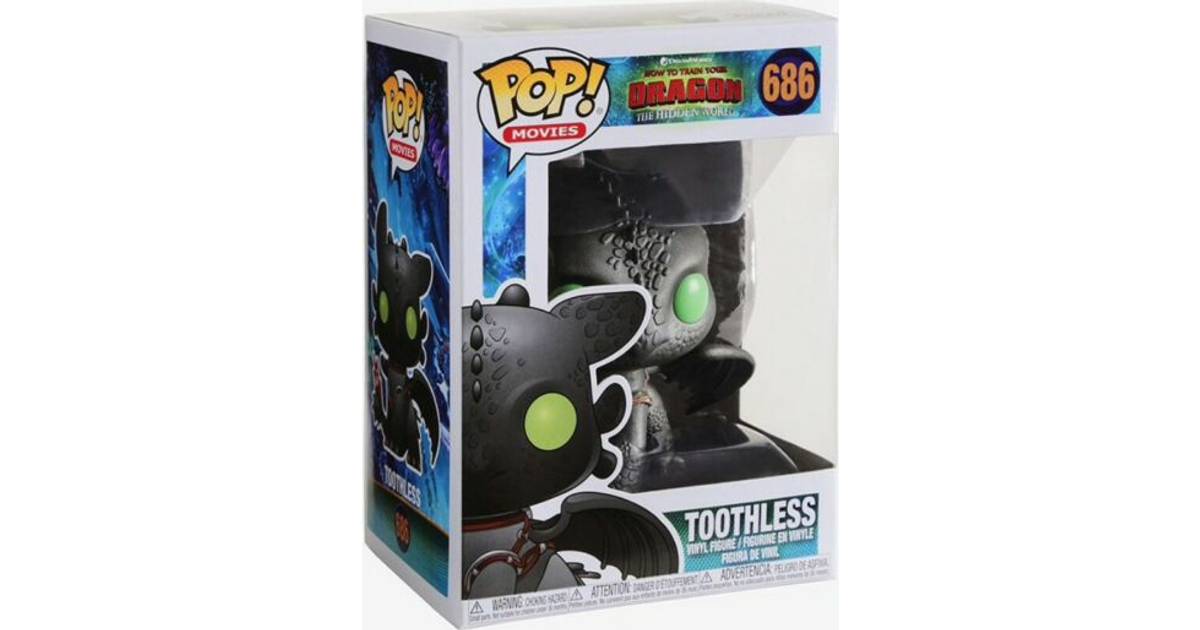 Funko Pop! Movies How to Train Your Dragon Toothless • Pris »