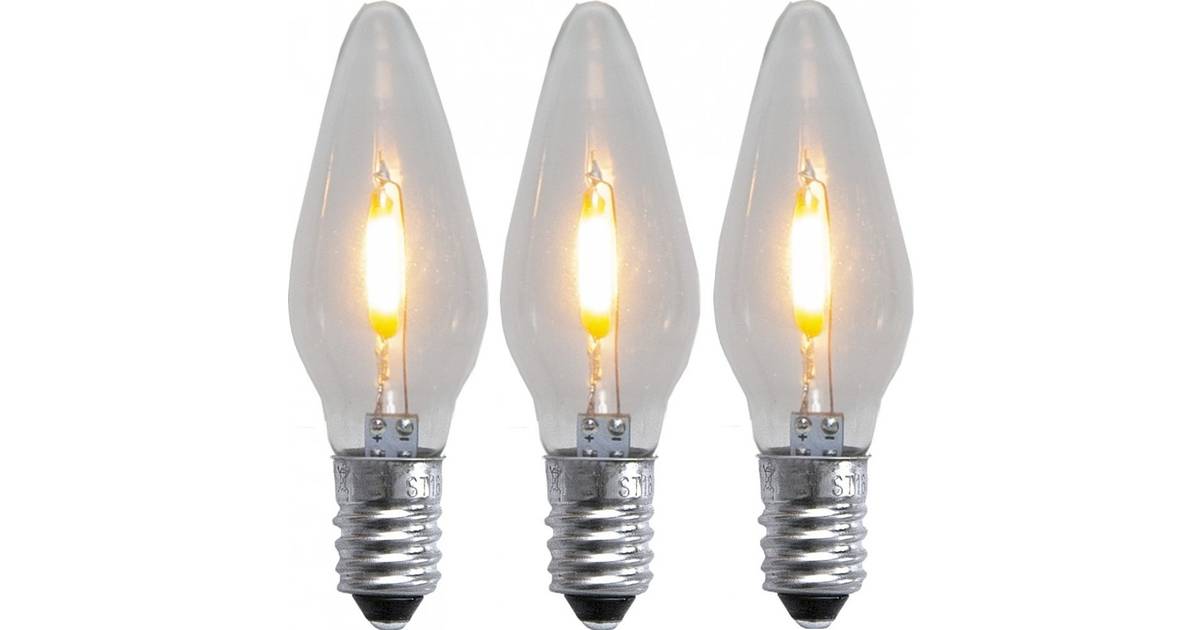 Star Trading 300-20 LED Lamp 0.5W E10 3-pack • Pris »