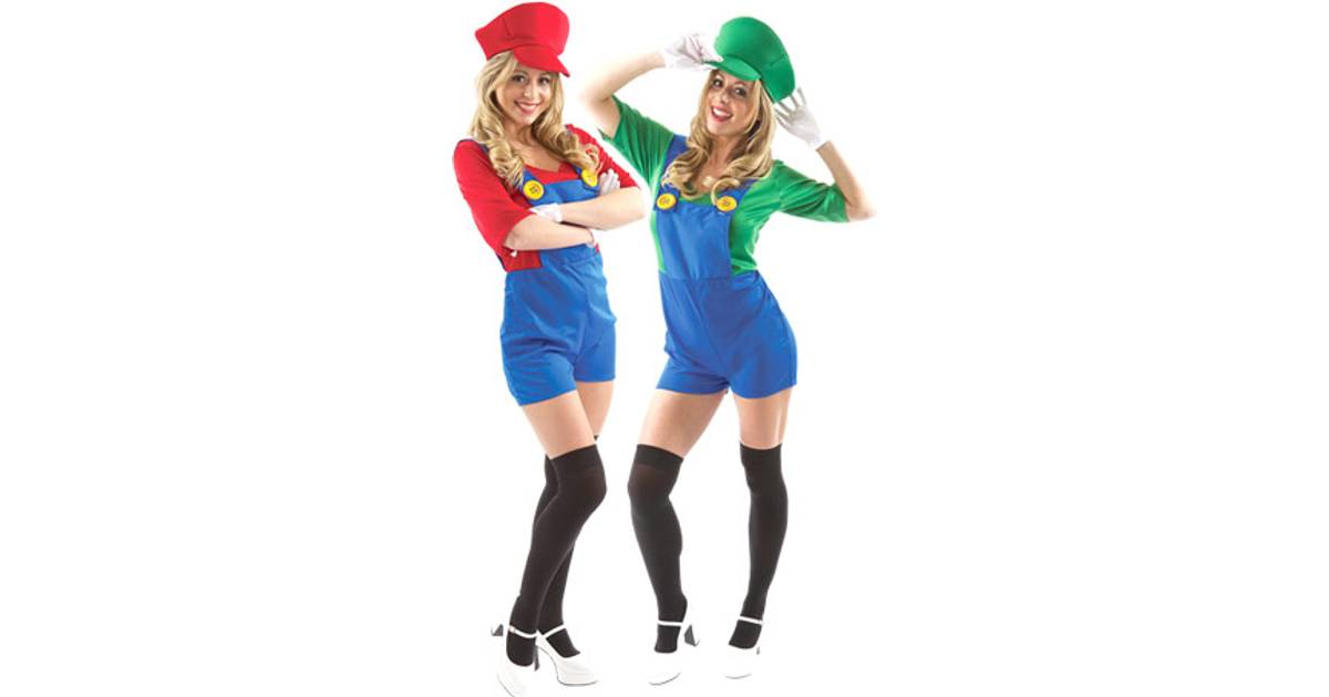 Womens Mario & Luigi Couples Costume • PriceRunner »