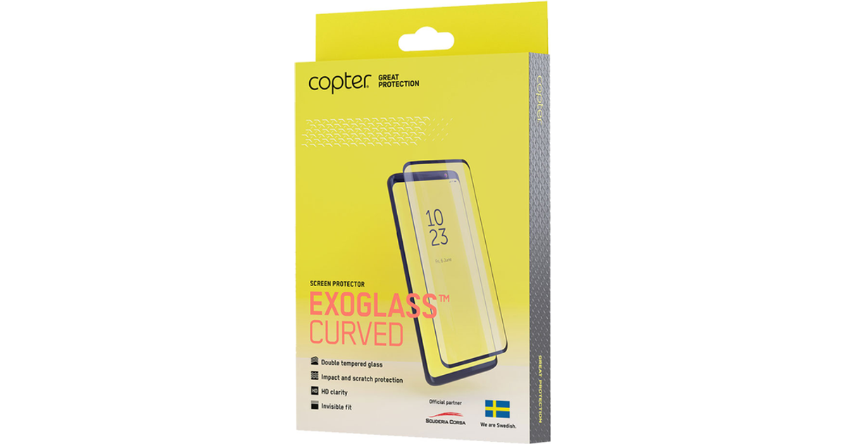 Copter Exoglass Curved Screen Protector for Galaxy S10
